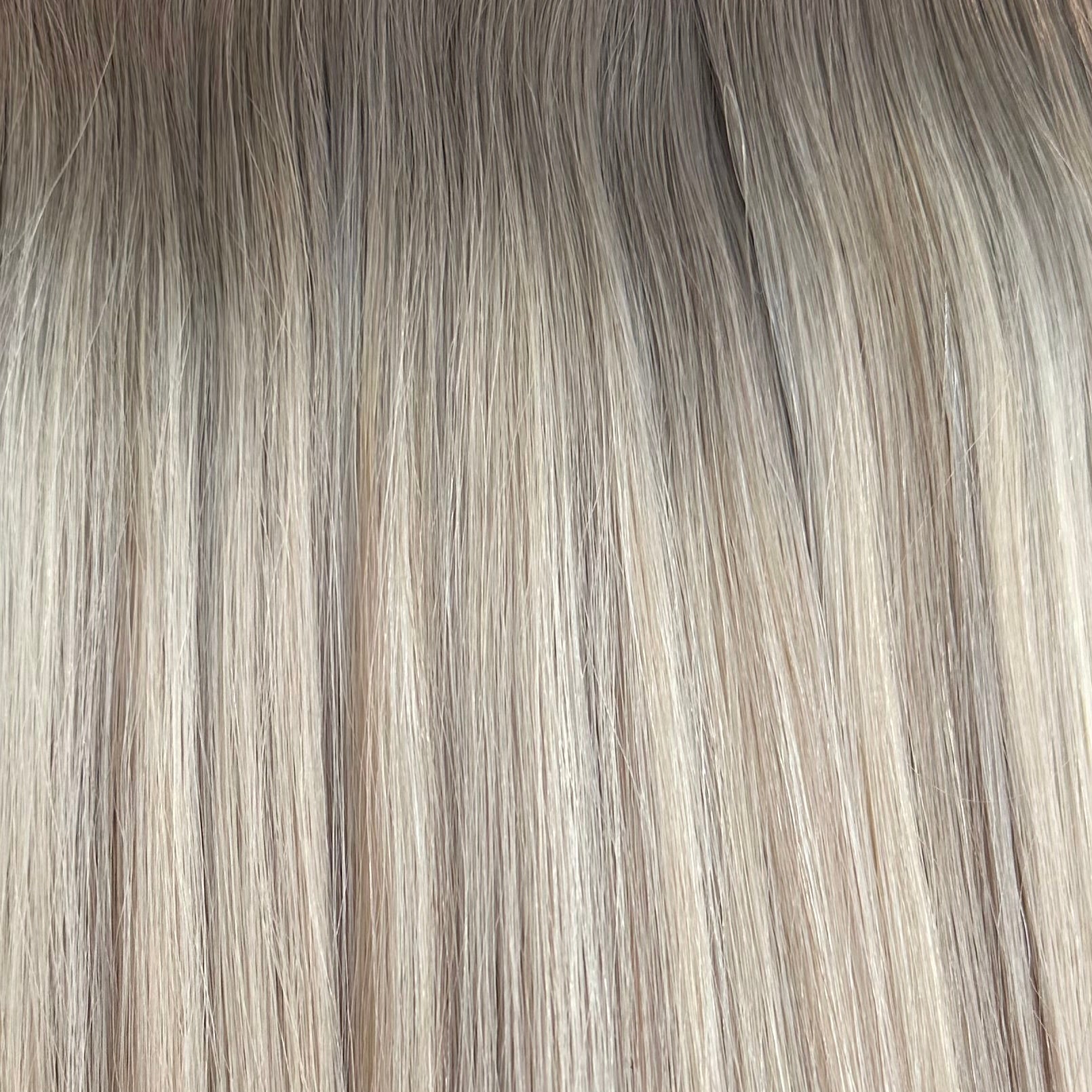 Rooted Marble Blonde Piano - Keratin Flat Tips