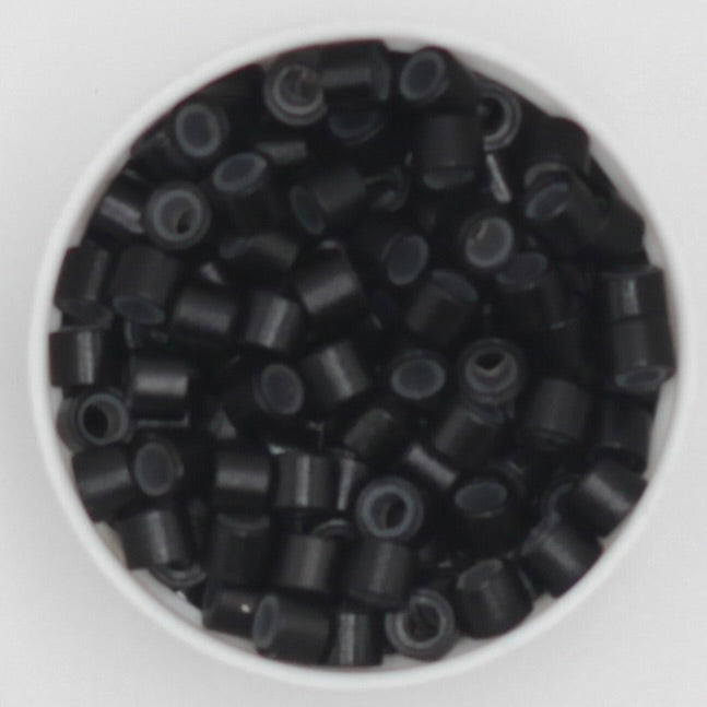 3MM Silicone Lined Micro Aluminum Beads (1000)