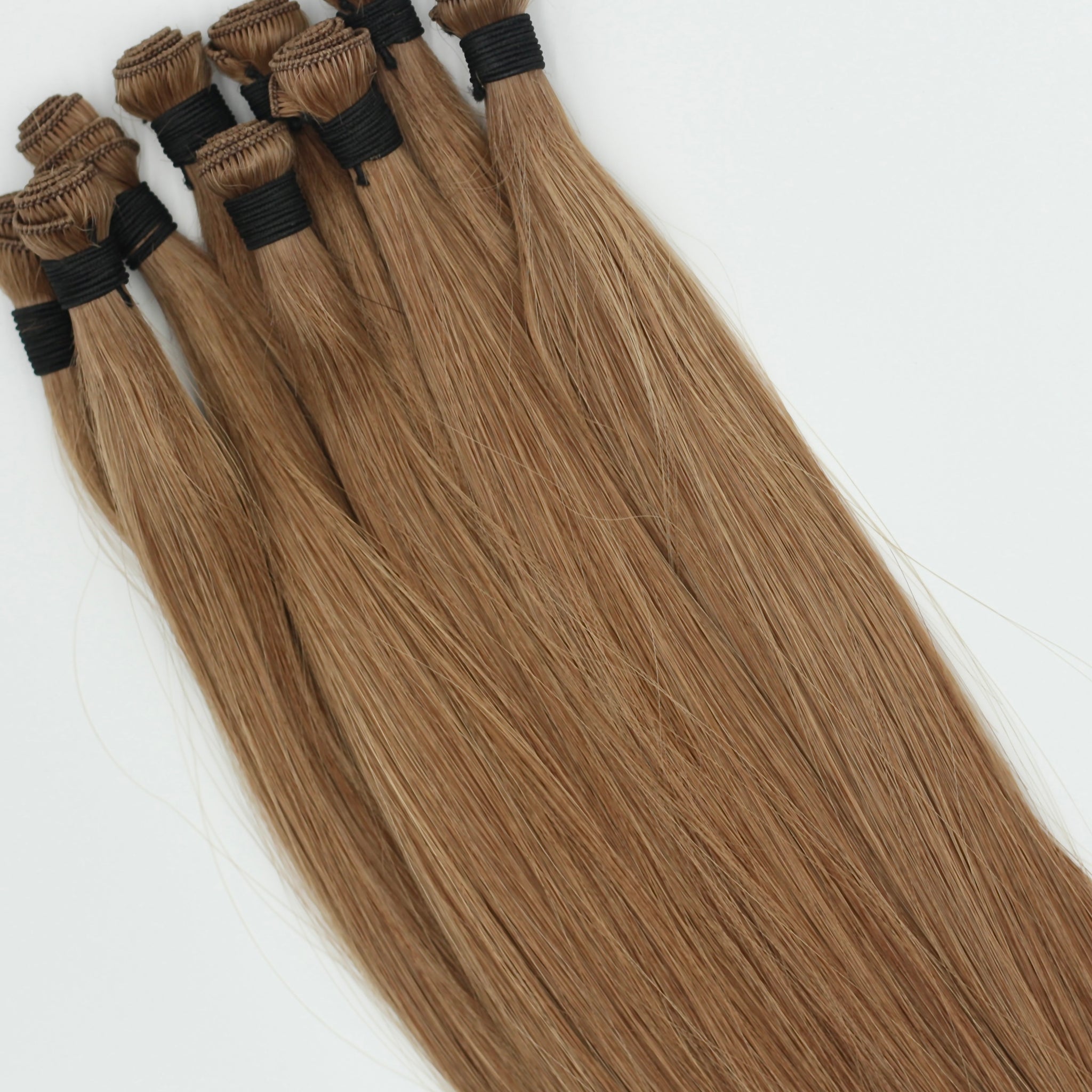 Caramel Brown - Individual Hand Tied Weft