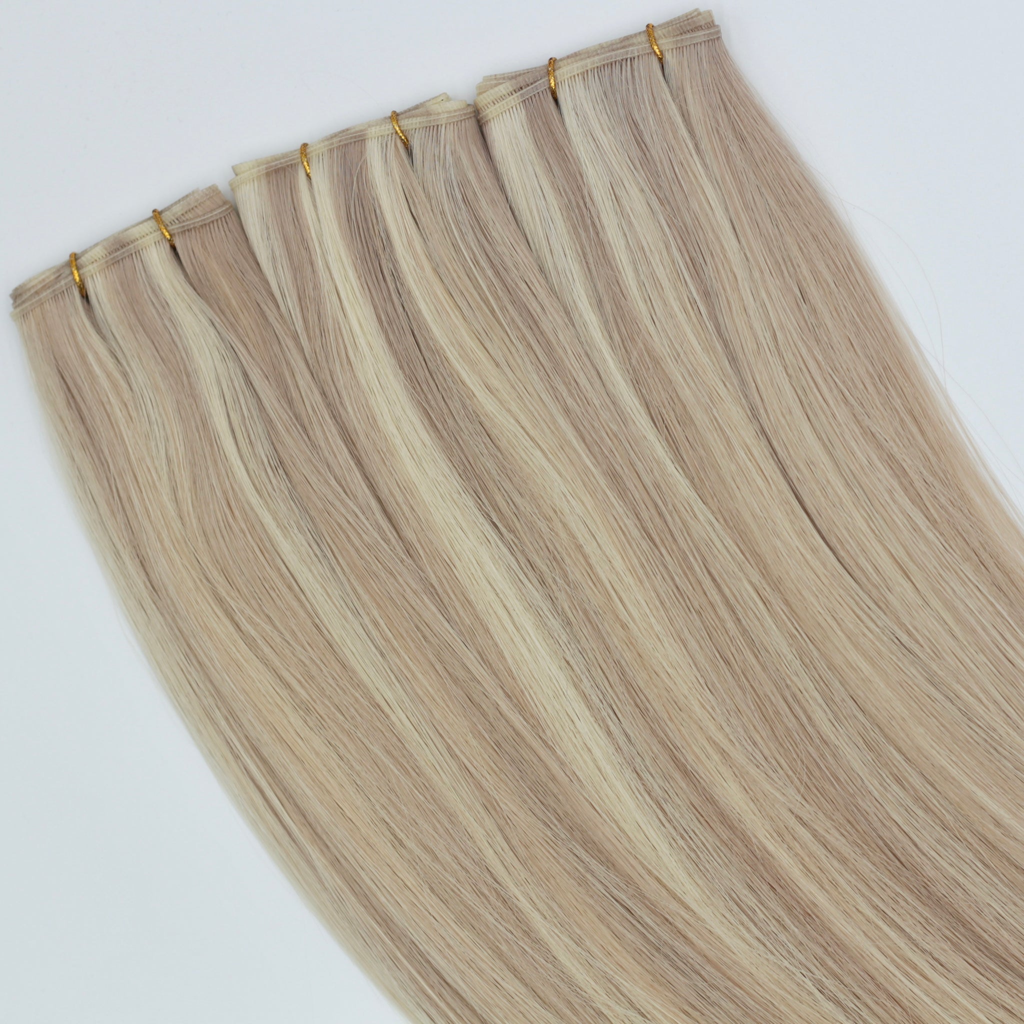 Champagne Blonde Piano - Keratin Flat Tips