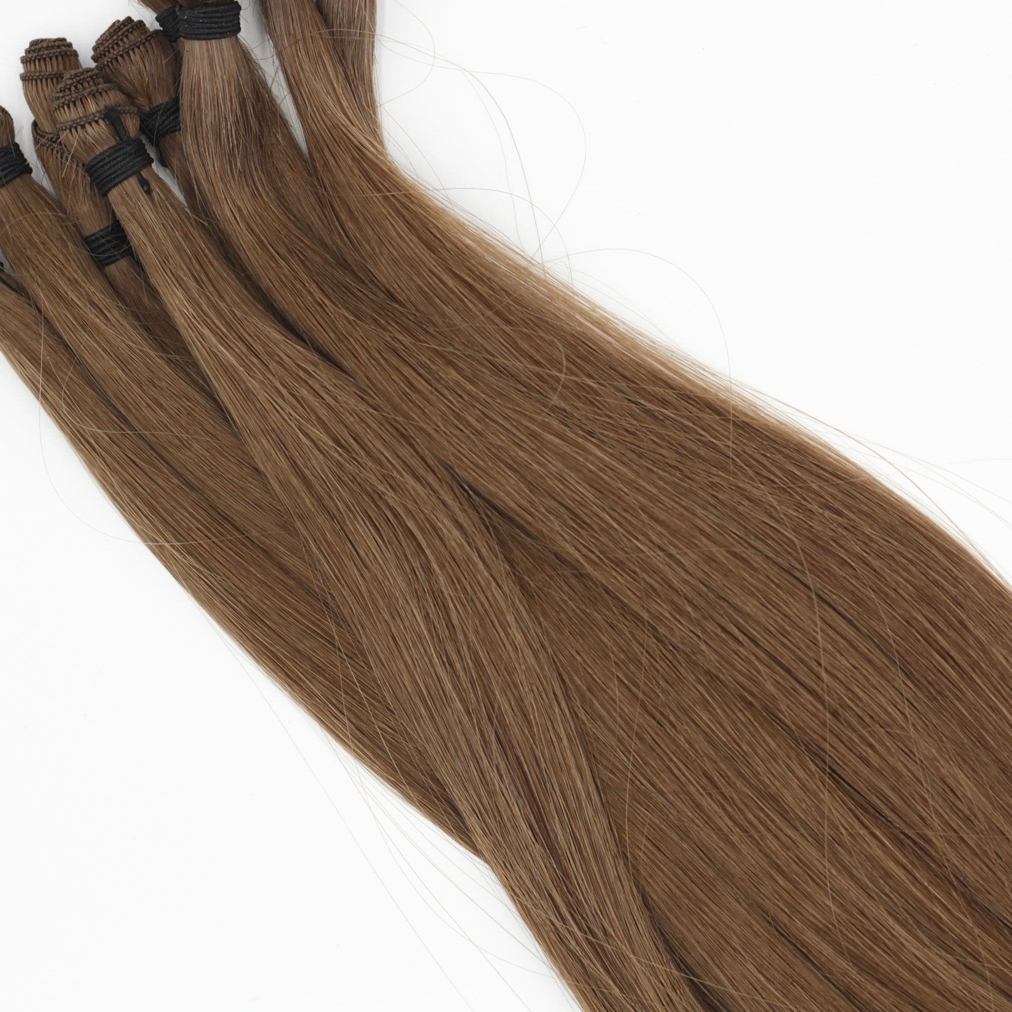 Chestnut Brown - Individual Hand Tied Weft
