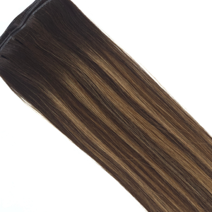 Rooted Dark Caramel Piano - Intermix Weft