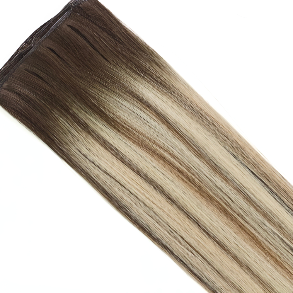 Dark Rooted Salt Blonde Piano - Full Clip Ins