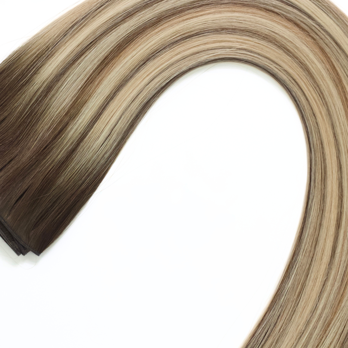 Dark Rooted Salt Blonde Piano - Full Clip Ins