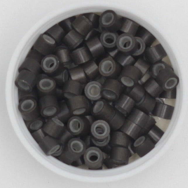 2MM Silicone Lined Micro Aluminum Beads (1000)