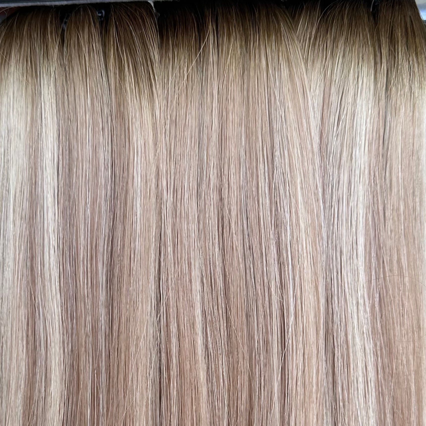 Rooted Beige Blonde Piano - InterMix Wefts