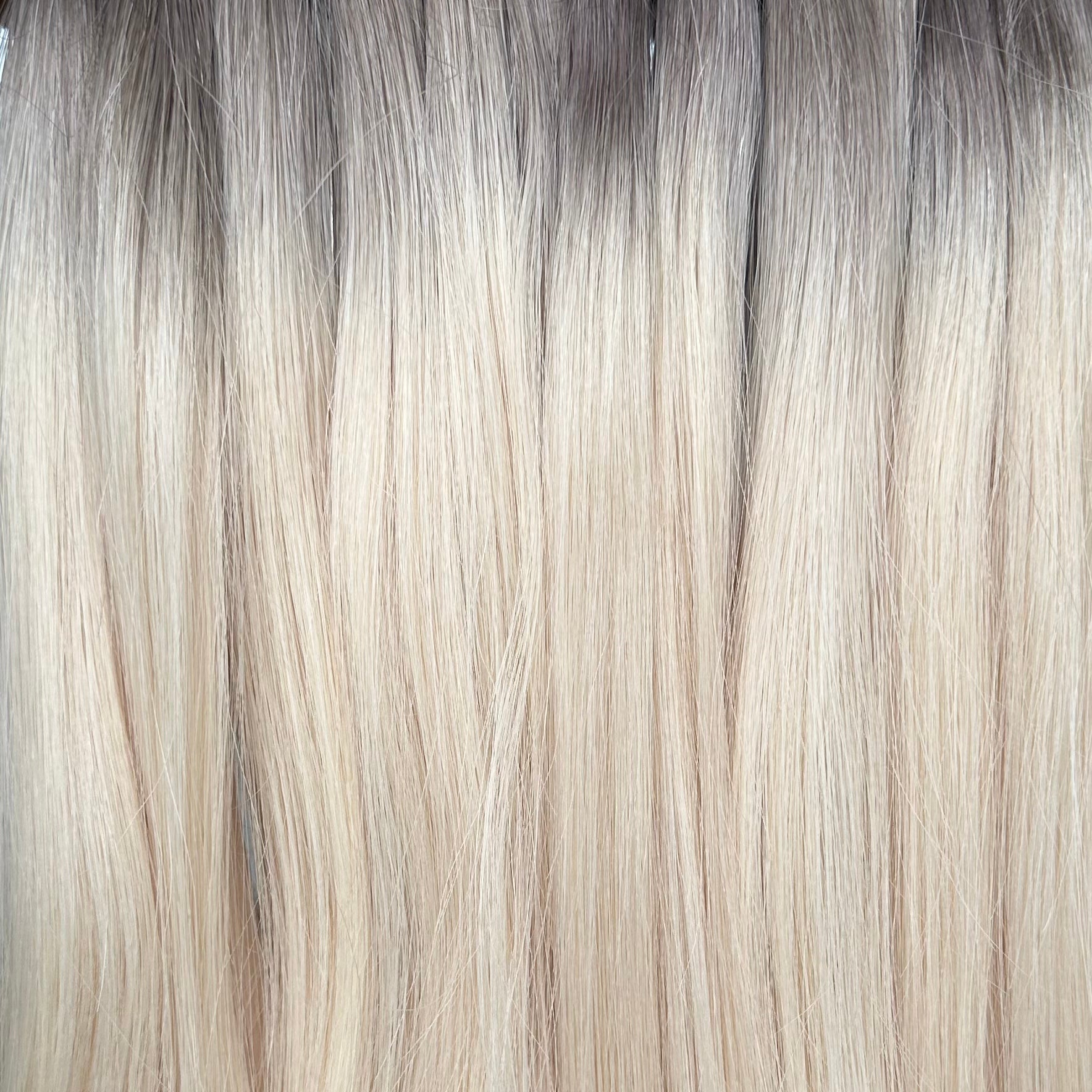 Rooted Frost Blonde - Tape Ins