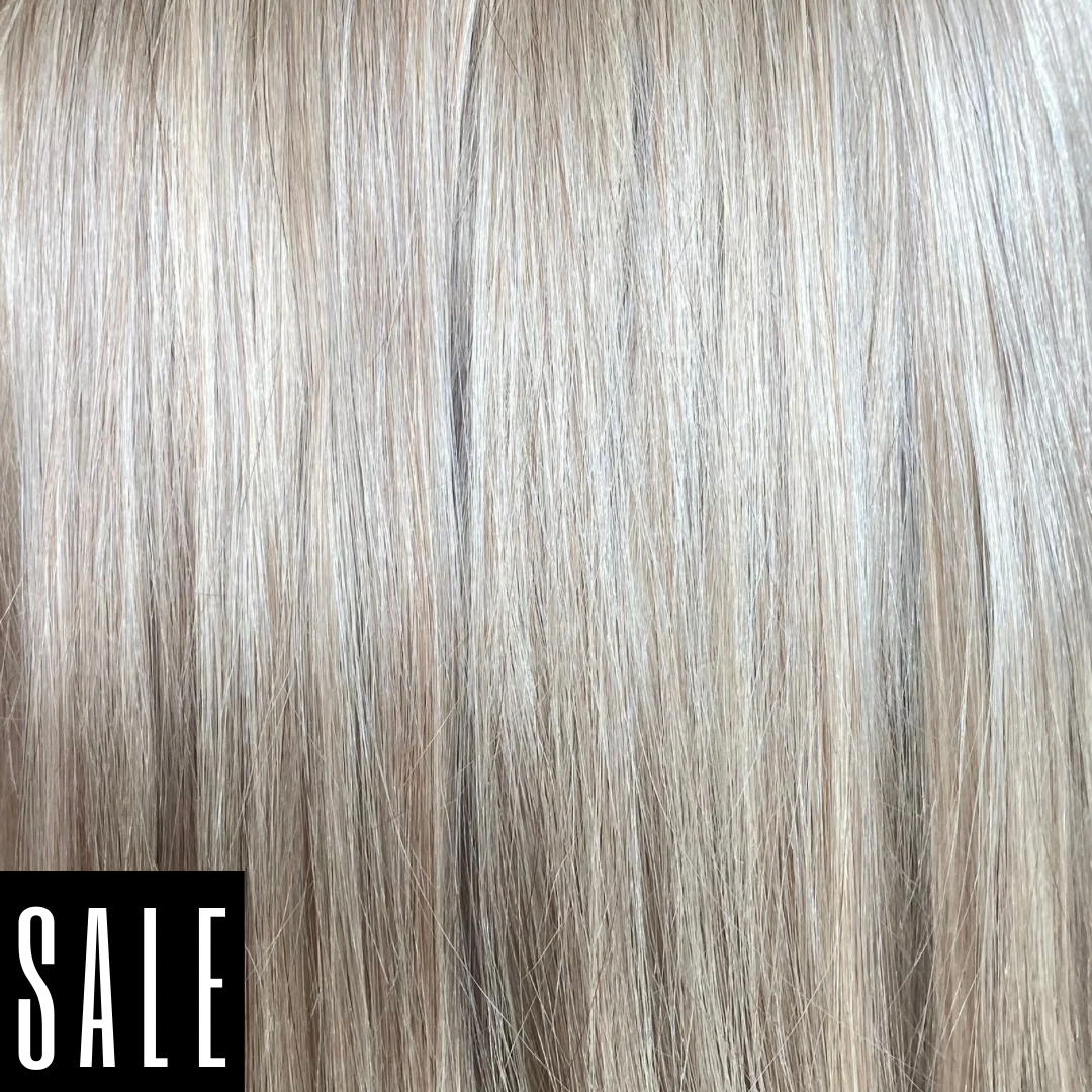 FINAL SALE - Shell Blonde - Airy Hand Tied Weft