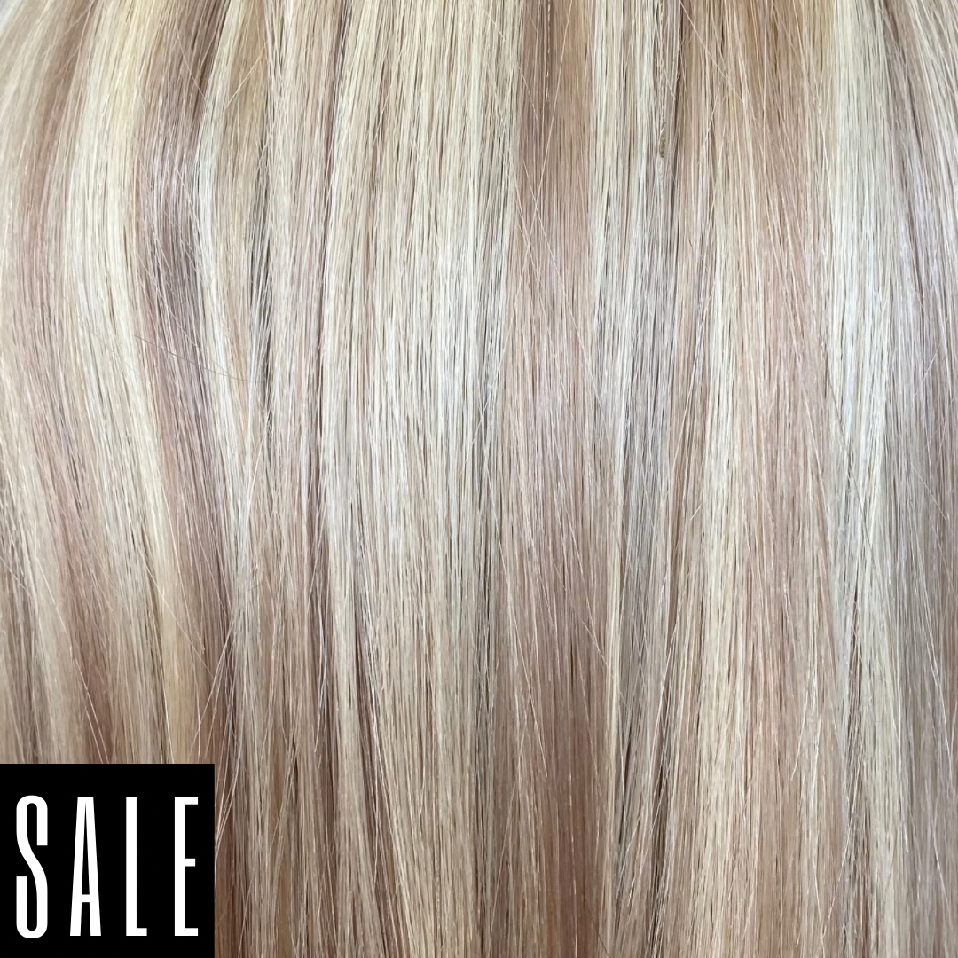 FINAL SALE - Sunset Blonde Piano - Airy Hand Tied Weft
