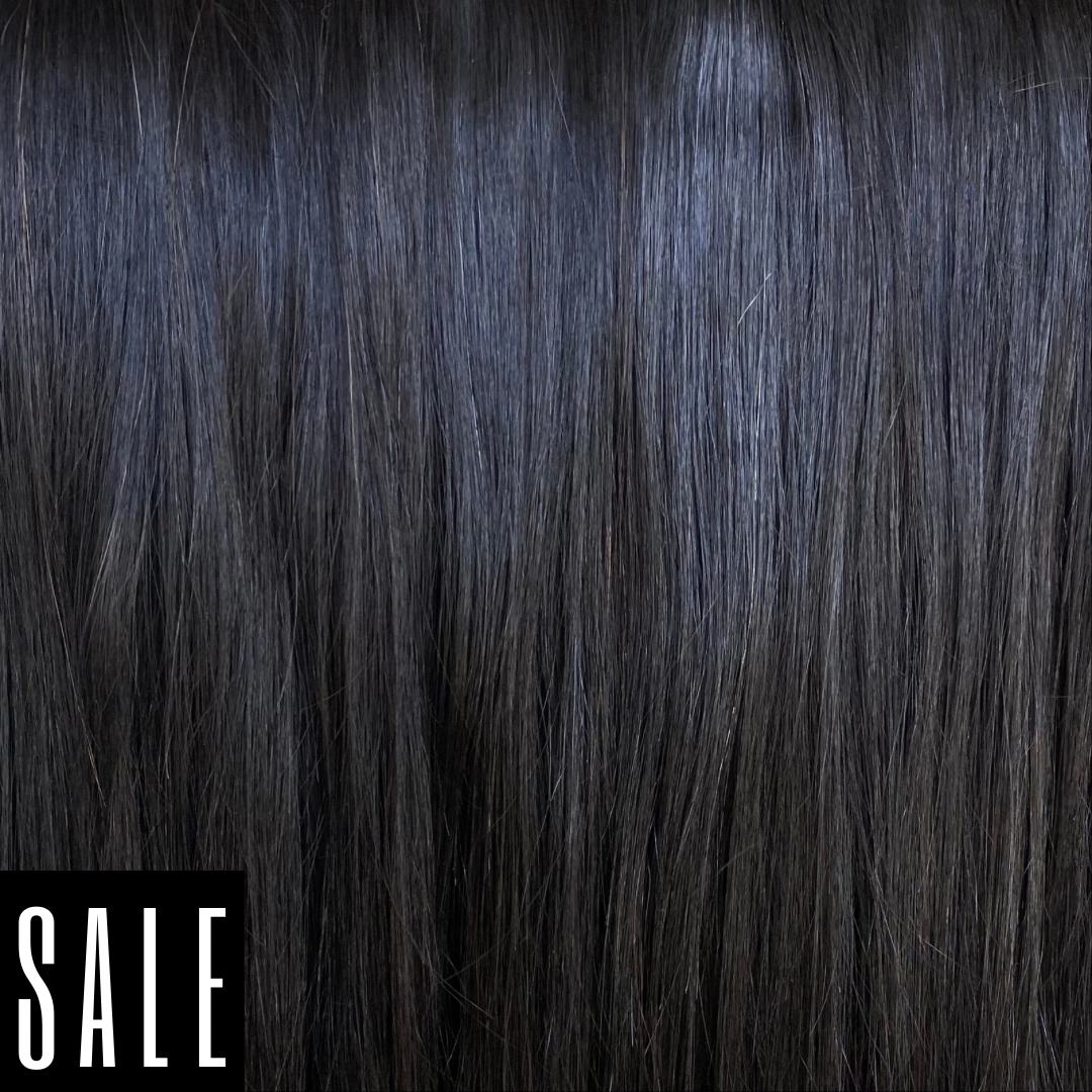 FINAL SALE - Off Black - Airy Hand Tied Weft