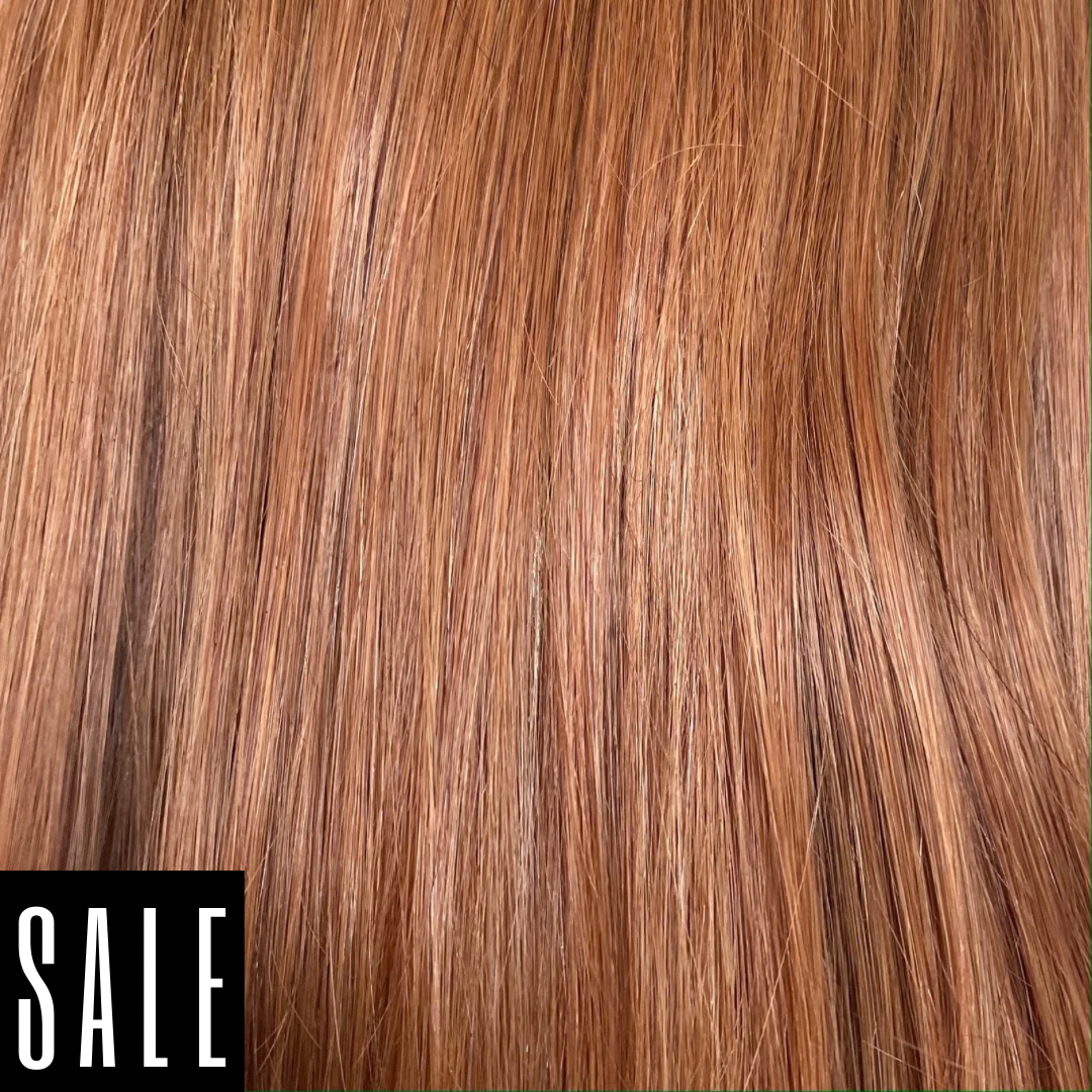 FINAL SALE - Spiced Cinnamon - Airy Hand Tied Wefts