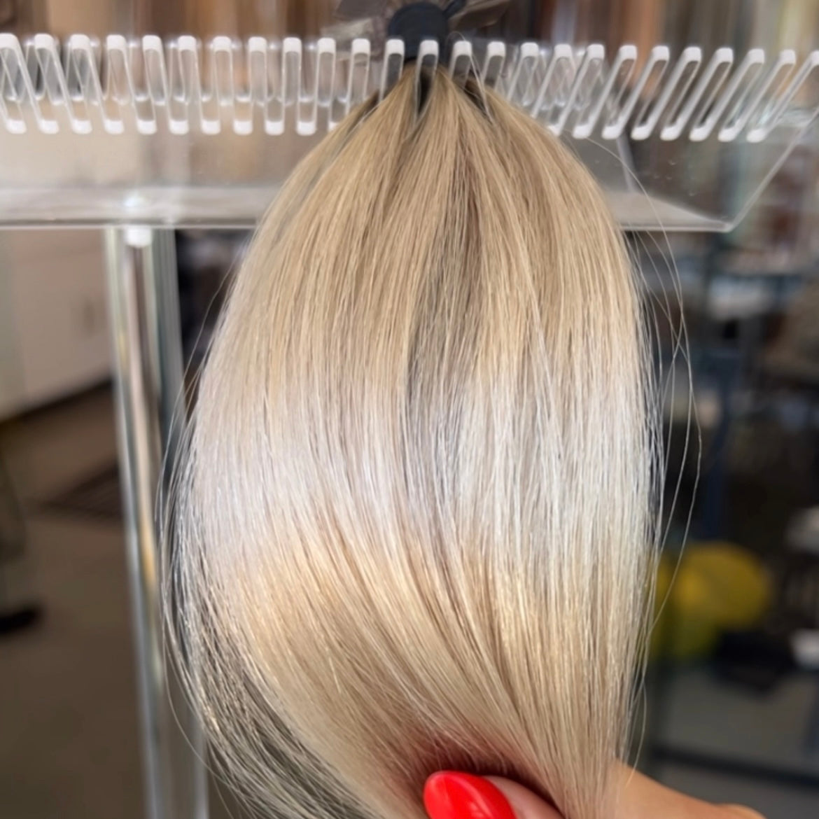 Rooted Mixed Ivory - Half Pack Keratin Flat Tips (FINAL SALE)
