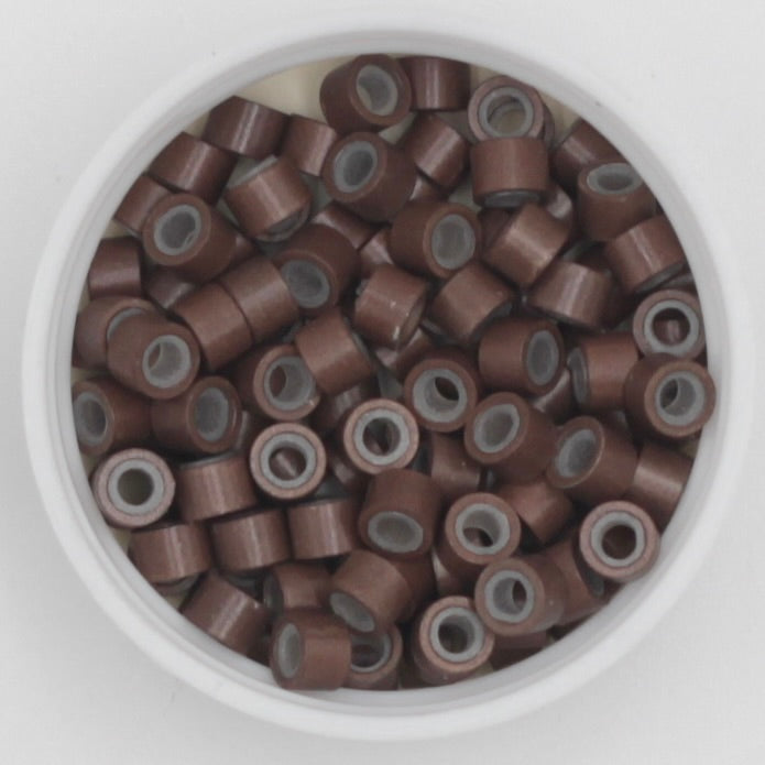 3MM Silicone Lined Micro Aluminum Beads (1000)