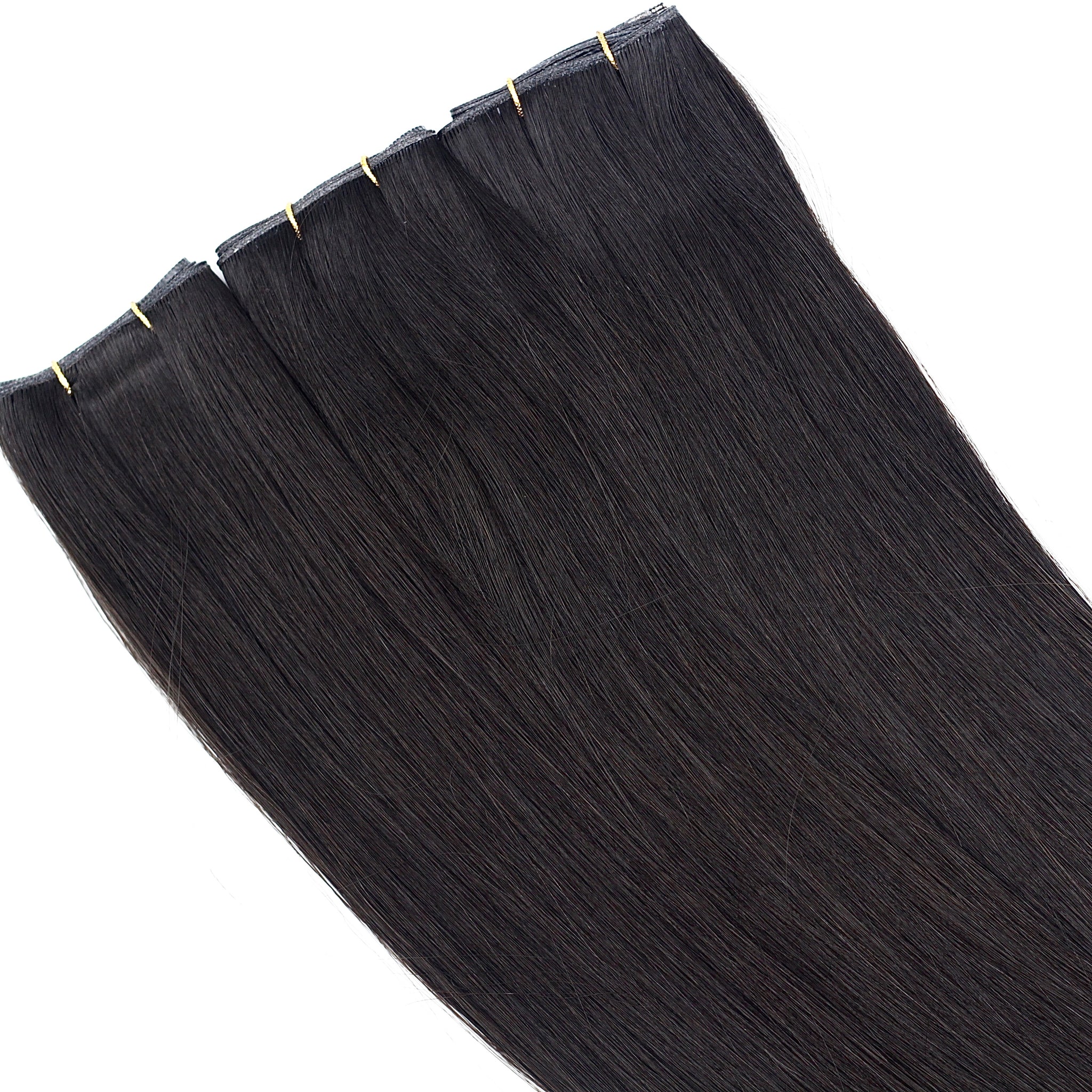 Off Black - Keratin Flat Tips (Half Pack)