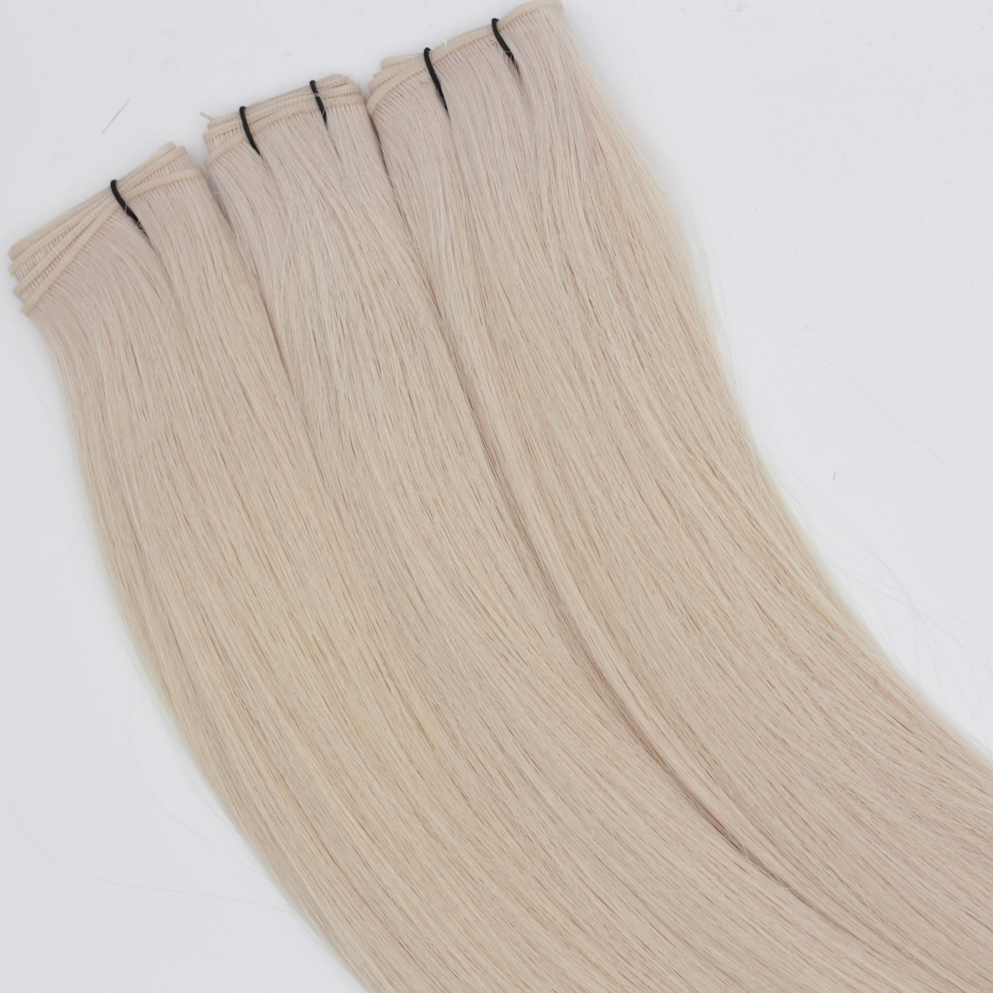Platinum Ash Blonde - Keratin Flat Tips (Half Pack)