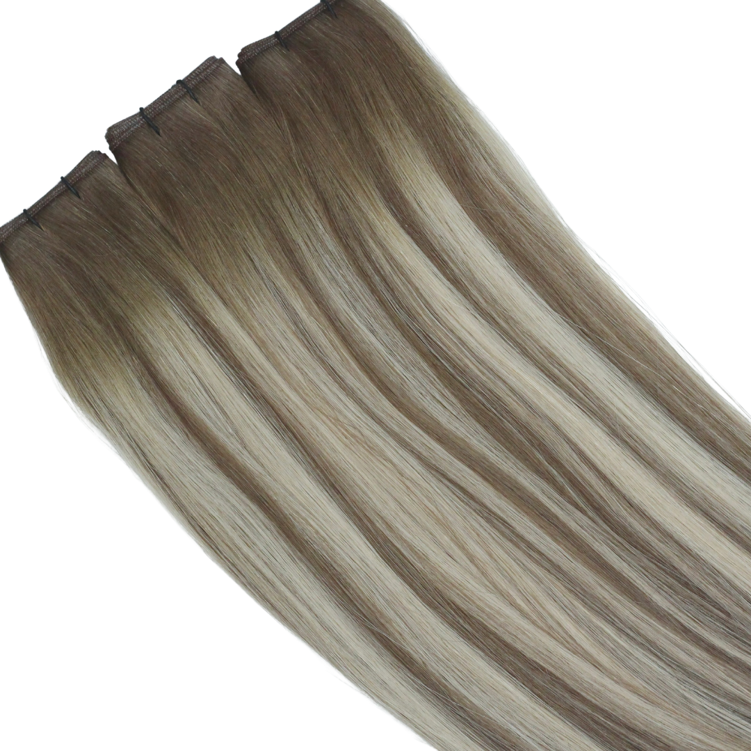 Rooted Sandy Bronde Piano - Intermix Weft