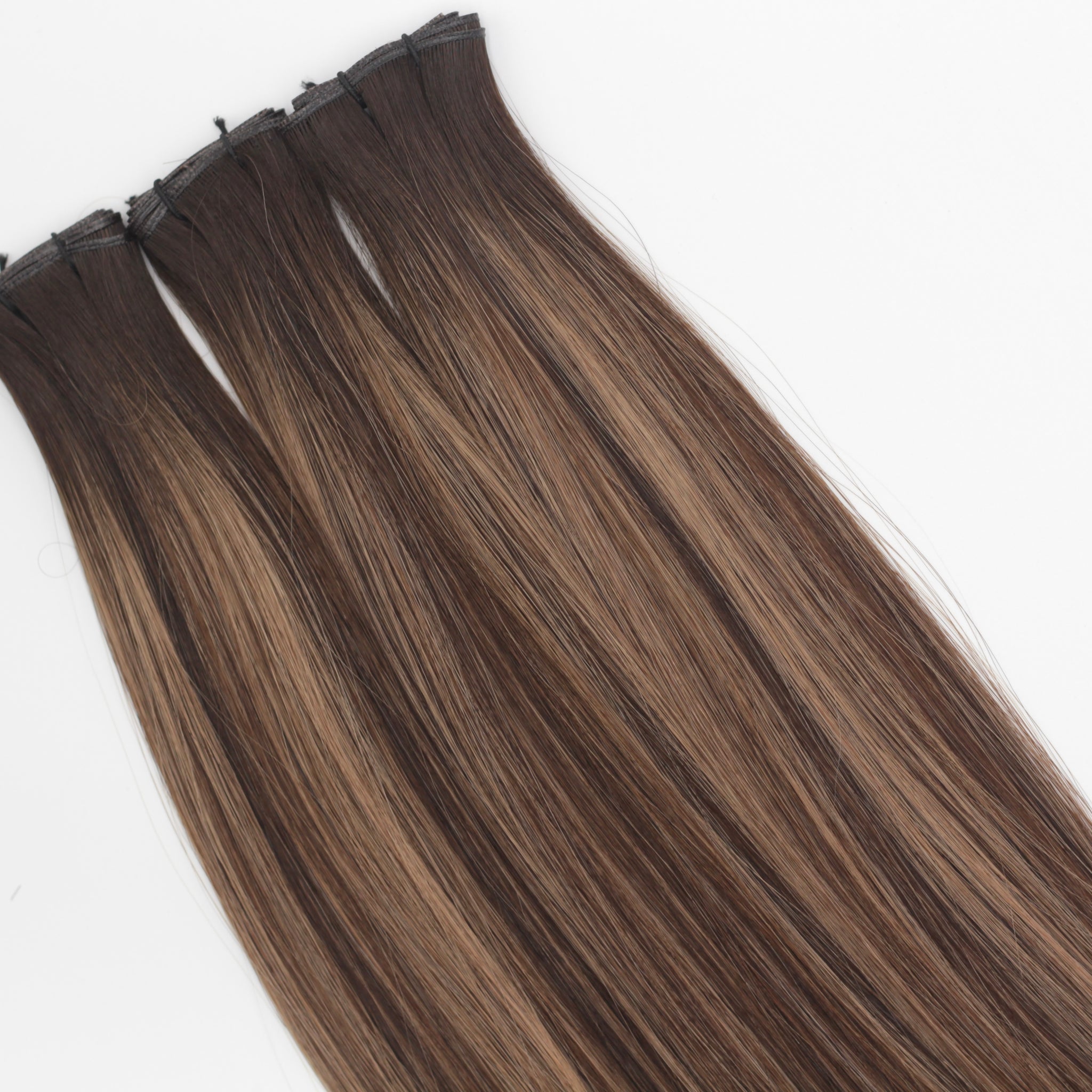 Rooted Medium Brown Piano - Tape Ins