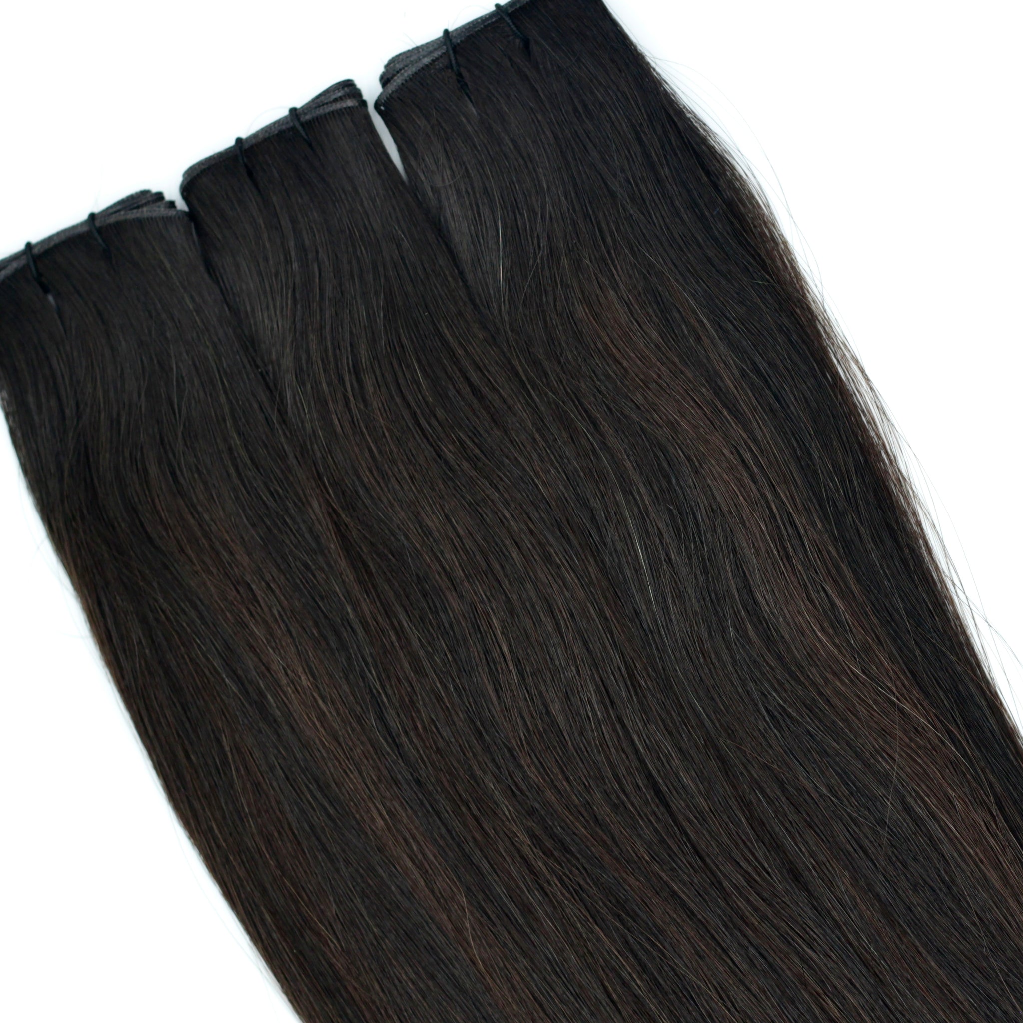 Rooted Twilight Brown Piano - Individual Hand Tied Weft