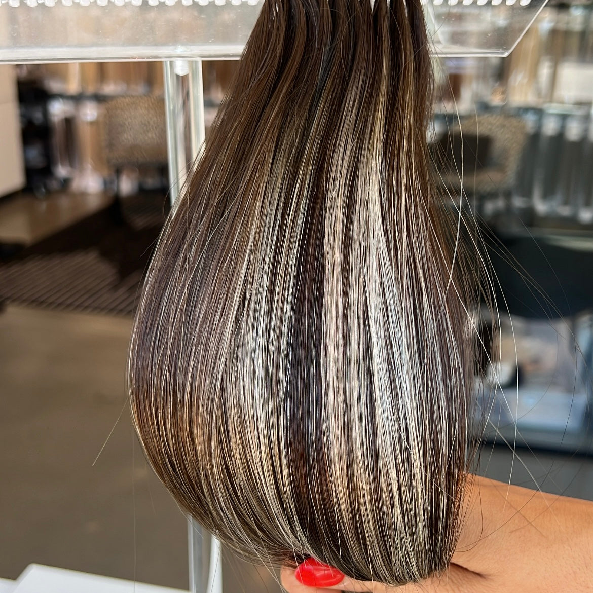 Rooted Smoke Brown Piano - Intermix Weft (FINAL SALE)