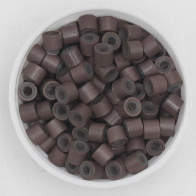 2MM Silicone Lined Micro Aluminum Beads (1000)