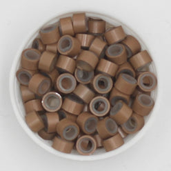3MM Silicone Lined Micro Aluminum Beads (1000)