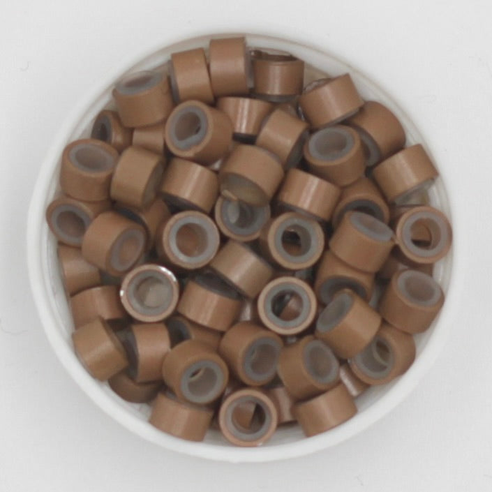 2MM Silicone Lined Micro Aluminum Beads (1000)