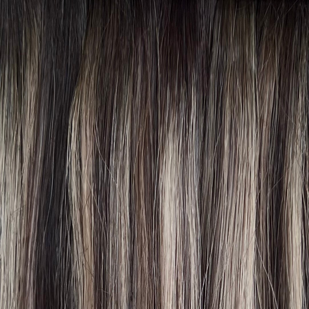 Rooted Titanium Bronde Piano - Intermix Weft