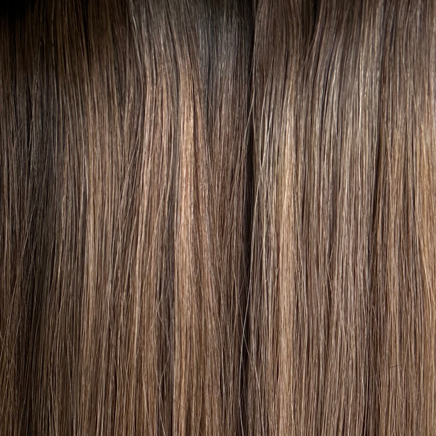 Rooted Medium Brown Piano - InterMix Wefts