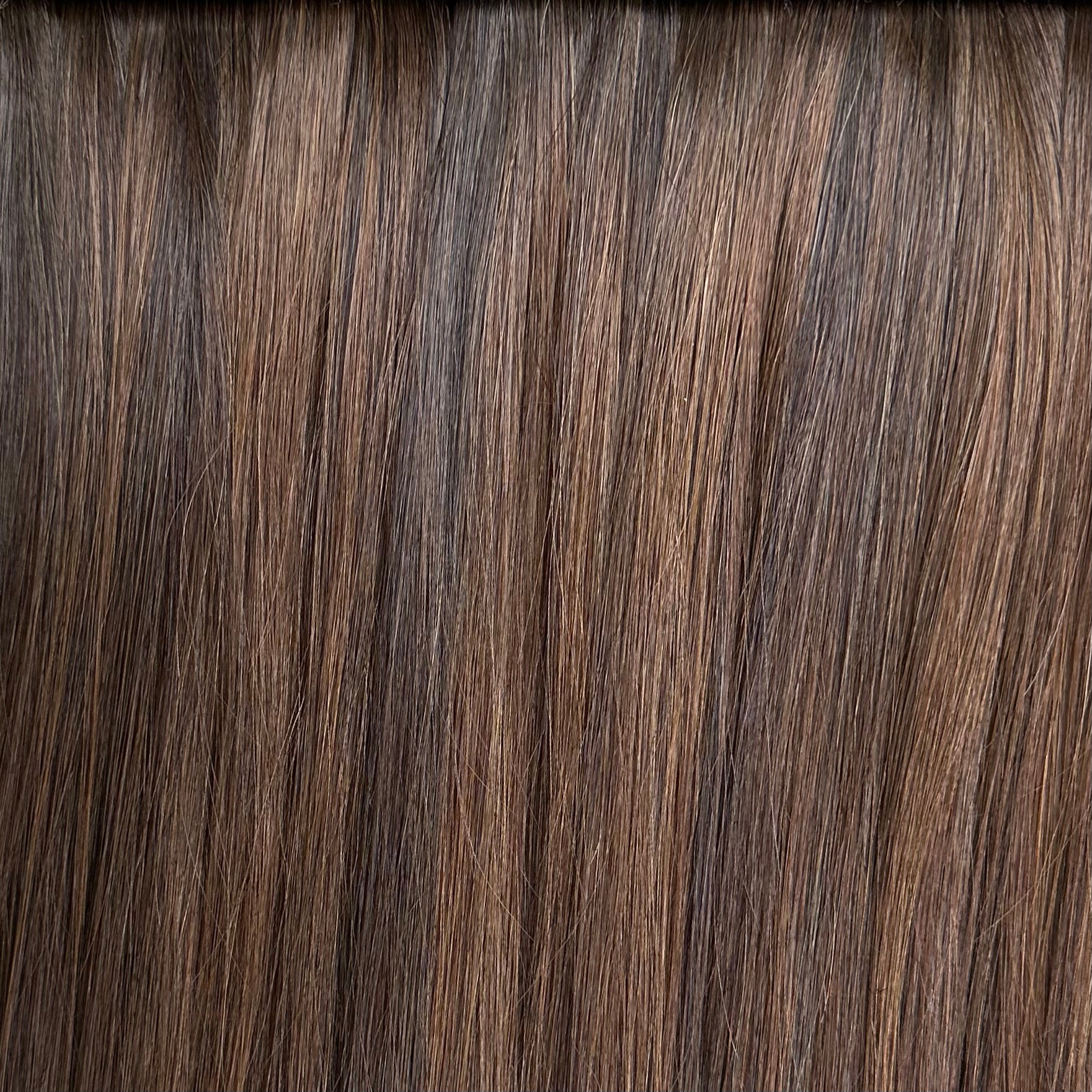 Rooted Twilight Brown Piano - Luxe Hand Tied Wefts
